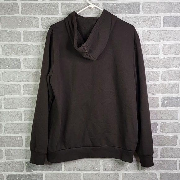 Calvin Klein CK Spell Out Block Letter Logo Black Sweatshirt Crewneck Men's L - Picture 10 of 13